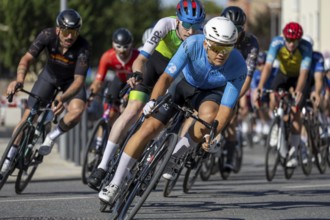 42nd Kerwe cycle race in Mutterstadt, Palatinate. Prize of the municipality & Sparkasse Vorderpfalz