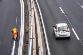 Rehabilitation of the A52 motorway near Essen, an 8 km long section between the Essen-Kettwig