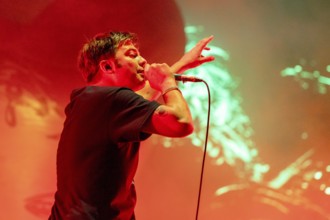 Grian Chatten, Singer, Fontaines D.C., Post Punk, Music Band, Ireland, open air at the Citadel