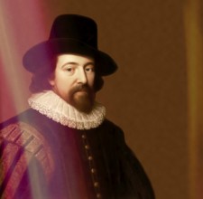 Portrait of Sir Francis Bacon, Baron Baco of Verulam, 1561 - 1626, English lawyer, statesman,