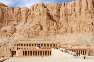 Temple of Hatshepsut, mortuary temple of Hatshepsut, Deir el-Bahari, Thebes, Luxor, Egypt