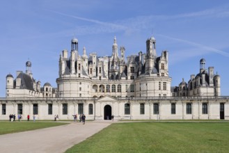 Chambord Castle, Loir-et-Cher department, Centre region, France