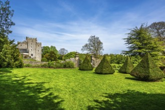 Sizergh Castle and gardens, Helsington, Cumbria, England, United Kingdom