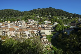 Picturesque medieval mountain village, Peille, near Monaco, Cote d'Azur, Alpes-Maritimes,