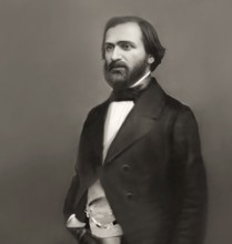 Giuseppe Verdi, 1813 – 1901, Italian opera composer, digitally edited