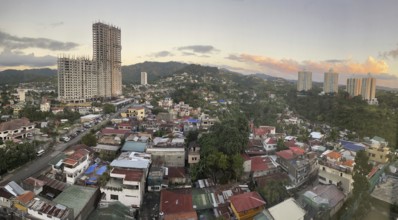 Cebu City on the island of the same name, Cebu. Residential building, Cebu, Philippines