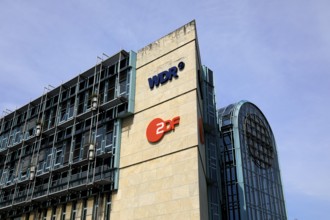 The WDR broadcasting centre in Düsseldorf, North Rhine-Westphalia, Germany