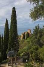 Botanical Garden, Giardino Hanbury, La Mortola, near Ventimiglia, Riviera dei Fiori, Liguria, Italy