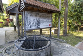Memorial to the victims of the Khmer Rouge regime, Wat Thmei, Siem Reap, Cambodia
