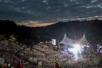 Sido live on 25 years of SIDO - The anniversary tour at the Berlin Waldbühne on 18.07.2025