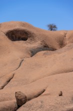 Rock formation, Pontok Mountains, Great Spitzkoppe, Spitzkoppe, Great Spitzkoppe Nature Reserve,