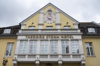 Theodor Storm Hotel, Old Town, Husum, North Sea, North Frisia, Schleswig-Holstein, Germany