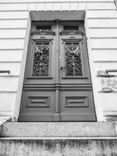 House entrance door, Mecklenburg-Western Pomerania, Germany