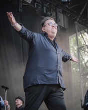 Sebastian Krumbiegel, singer of the band Die Prinzen at the Berliner Rundfunk 91.4 Open Air in the