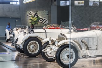 The Mercedes-Benz Museum in Stuttgart presents a journey through the automotive history of the