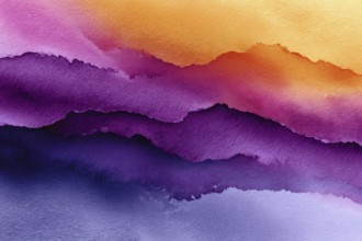 Abstract watercolour acrylic background, AI generated