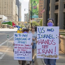 Detroit, Michigan USA - 28 June 2025 - Protesters rallied at the Federal Building and then marched