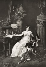 The royal couple with their children, Frederick William III, 1770-1840, king of Prussia and Louise