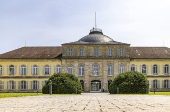 Hohenheim Palace. Campus of the University of Hohenheim. Stuttgart, Baden-Württemberg, Germany