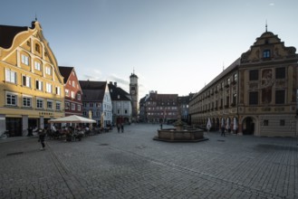 Memmingen, Old Town, Weinmakt, Bavaria, Germany