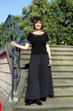 Elisabeth Sobotka (Artistic Director of the Staatsoper Unter den Linden) arriving for Charles