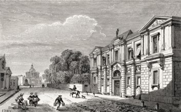 Hôtel Carnavalet, Paris, France, 17th century, today part of the Musée Carnavalet, former home of