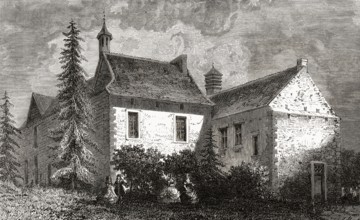 Bourbilly Castle, Château de Bourbilly, Epoisses, Côte-d'Or, department, France, former residence