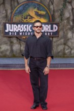 Jonathan Bailey at the German premiere of the adventure film Jurassic World, the rebirth at