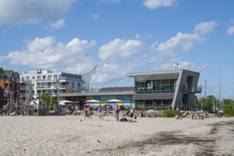 Baltic Sea Info Centre, Sandstrand, Eckernförde, Baltic Sea, Schleswig-Holstein, Germany