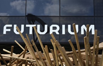 The Futurium, located next to the Federal Ministry of Research, Technology and Space, with an