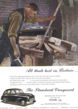 Advert advertising in Country Life magazine UK 1951