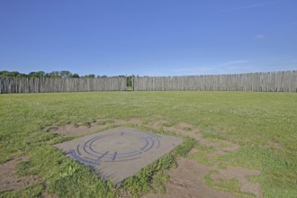 Solar observatory, archaeological reconstruction from the Neolithic period, earliest celestial