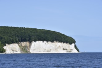Chalk coast at Jasmund National Park on Rügen, Mecklenburg-Western Pomerania, Germany