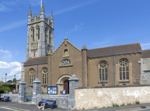 Historic parish church of Saint Michael, Teignmouth, south Devon, England, UK