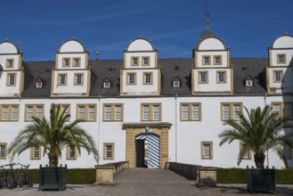 Neuhaus Palace, prince-bishop's residence, Weser Renaissance, Paderborn, Westphalia, North