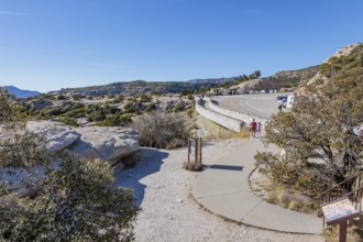 Windy Point Vista overlook along Mt. Lemmon Highway near Tucson, Arizona, USA