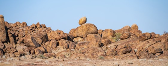 Rock formation, Brandberg, Damaraland, Namibia