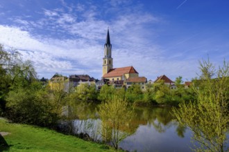 Parish Church of St John the Baptist, Vils, Vilshofen an der Donau, Lower Bavaria, Bavaria, Germany