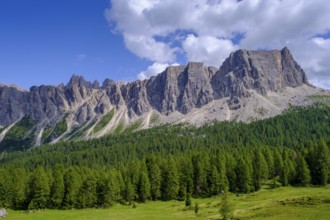 Lastoi Group, on the way to the Giau Pass, near Cortina d'Ampezzo, Dolomites, Trentino, Italy