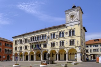 Palazzo dei Rettori, Piazza Duomo, historic centre, Belluno, Veneto, Italy