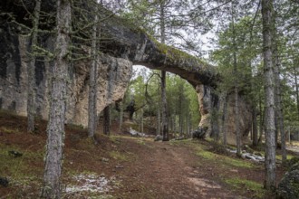 Ciudad encantada, area of rock formations, nature reserve, Cuenca region, Spain