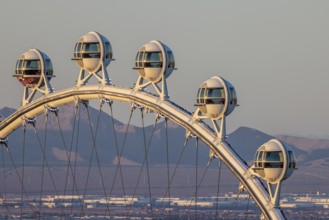 The High Roller Observation Wheel on the strip in Las Vegas, Nevada