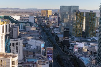 Casinos along Las Vegas Boulevard in Las Vegas, Nevada