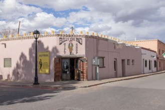 Billy the Kid gift shop building in Mesilla, New Mexico