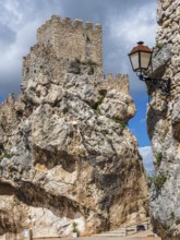 Zuheros castle and village, Sierras Subbéticas, Zuheros, Córdoba province, Andalusia, Spain