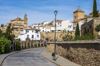 Historic ctiy of Ubeda, old city wall, Andalusia, Spain