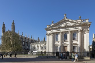 King's College Chapel, Senate House, King's Parade, Cambridge, England, Great Britain