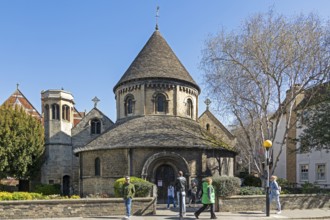 The Church of the Holy Sepulchre, Cambridge, England, Great Britain