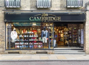 Little Cambridge gifts and souvenirs shop, Sidney Street, Cambridge, Cambridgeshire, England, UK