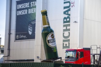 Headquarters of the private brewery Eichbaum in Mannheim-Käfertal